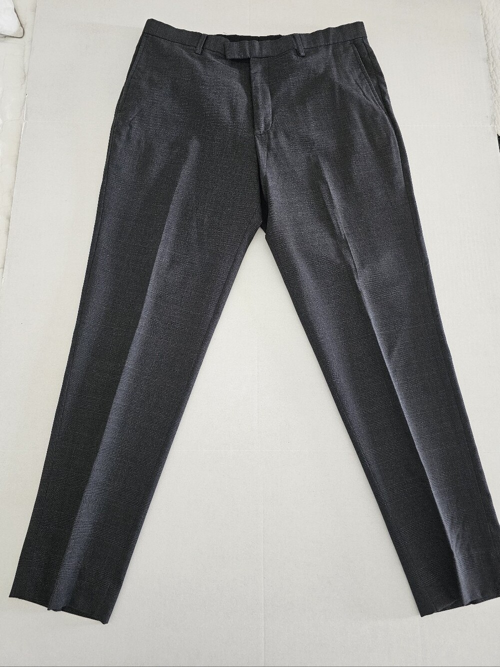 Banana Republic Slim Fit Charcoal Wool Dress Pants 34x34
